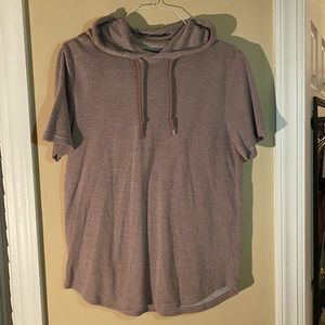 Men’s short sleeve hoodie